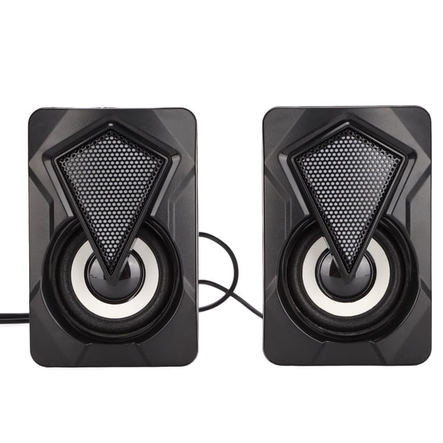 USB Desktop Speaker,X2 Desktop Speaker USB Computer Accessories Home Computer Speakers Ultimate Comfort