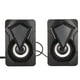 thumbnail image 3 of Accesorios de computadora, altavoz de escritorio X2 Altavoces de PC con cable USB Altavoces de escritorio con alimentación USB Tecnología avanzada, 3 of 8
