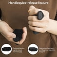 thumbnail image 2 of Almohadillas Gym Grip Pads UQOOQFA para levantamiento de pesas para hombre y mujer, color negro, 2 of 7