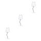 thumbnail image 1 of Matsuzay Rose Wine Glasses Transparent Barware for Dinner Housewarming Gifts Festival Type1 NO1, 1 of 1