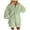 Green, variant on Short Sets for Women Textured Long Puff Sleeve Button Collared Shirt and Shorts 2 Piece Matching Set Beach Vacation Sets