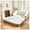 Single Inflatable Sofa, variant on 5-in-1 Inflatable Sofa Bed with Armrests, Flocked PVC Foldable Portable Air Sofa for 1-2 People, Comfort Outdoor Indoor Furniture for Camping, Travel & Home, Pump Not Included