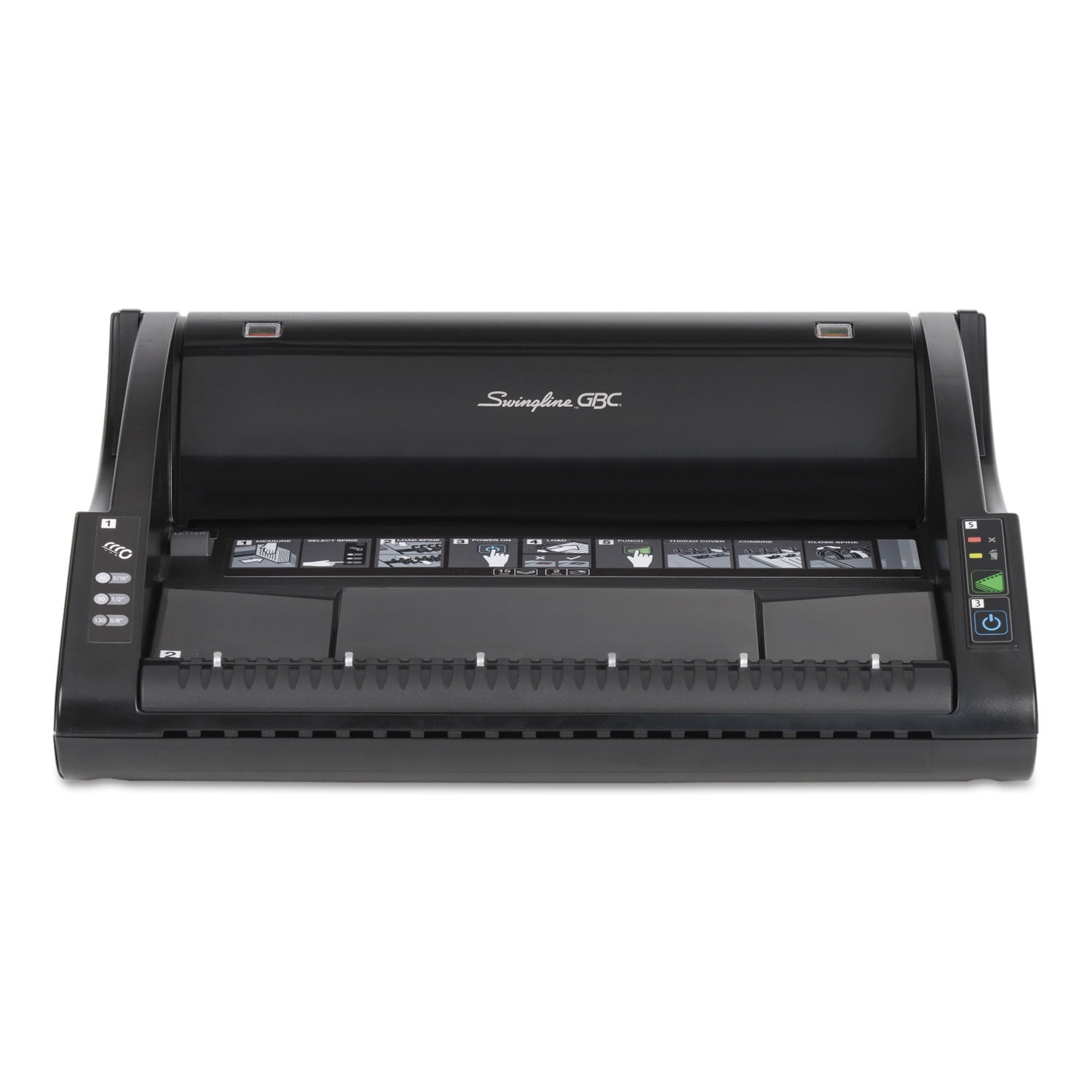 ProClick P210E Electric Binding Machine, Binds 110, Punches 15, Black