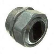 Halex 10220 Standard Water-Tight Connector, 2 in GRC, Die Cast Zinc