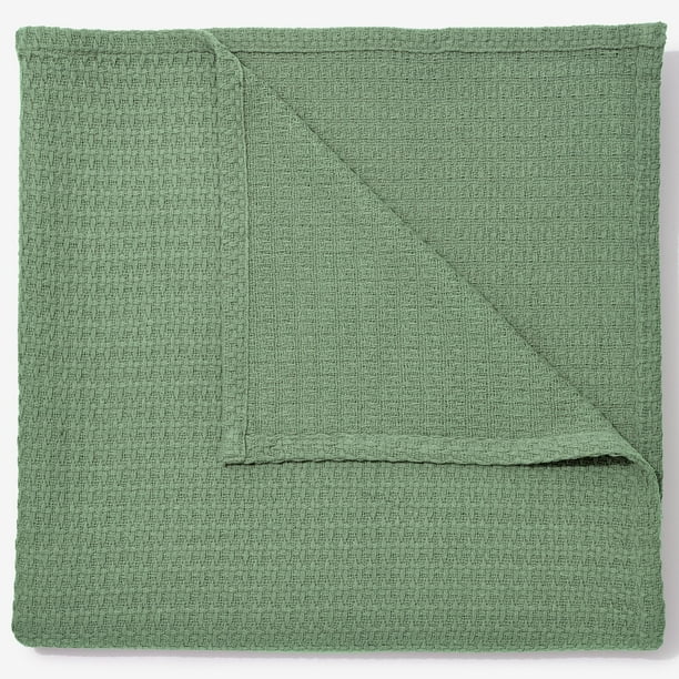 BrylaneHome Extra Large Blanket - King, Sage Green - Walmart.com