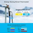 thumbnail image 6 of Rylpoint 75FT Heated Water Hose for RV,Heated Drinking Water Hose with Thermostat,Lead and BPA Free,1/2"Inner Diameter,Temperatures Down to -40°F Self-Regulating,Blue Appearance, 6 of 7