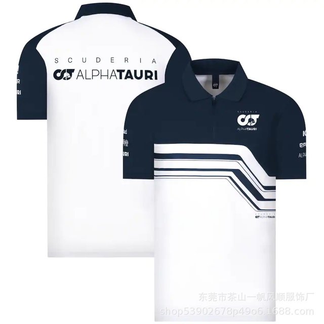 Racing Polo Short Sleeve Men, F1 Racing Polo Shirt, Comfortable, Wear-resistant, Anti-static-Youyoupin