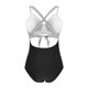 thumbnail image 5 of TaTaai Vintage Strappy Back Swimwear, Women's Stripe Tankini Bikini Set, Adjustable Design with Removable Padding for Pool Party Gift, 5 of 8
