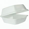 thumbnail image 4 of Dart Foam Hinged Lid Containers, 6 x 5.78 x 3, White, 500/Carton -DCC60HT1, 4 of 4