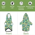 thumbnail image 5 of Bingfone Animals with Leaf Dog Clothes Hoodie, Pet Winter Coat,Puppy Sweatshirts for Small Dogs Boy Girl,Suitable for All Breeds-XX-Large, 5 of 6
