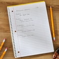 thumbnail image 4 of Pen+Gear Wide Ruled 1-Subject Notebook, 8" x 10.5", Assorted Colors, 70 Sheets, 30 Count, 4 of 8