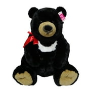 Way To Celebrate Valentine's Day XL Plush, Black Bear