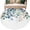 Blue White, variant on Blue Teal Botanical Large Area Rugs for Bedroom Living Room, Soft Non Slip Carpet Bedside Rug, Weeping Fall Eucalyptus Leaves Rustic Rectangle Floor Cover Kitchen Accent Rug 2'x3' for Office