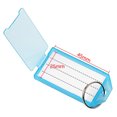 thumbnail image 3 of 10pcs Plastic Transparent Clamshell Key Tag Classification Label, 3 of 8