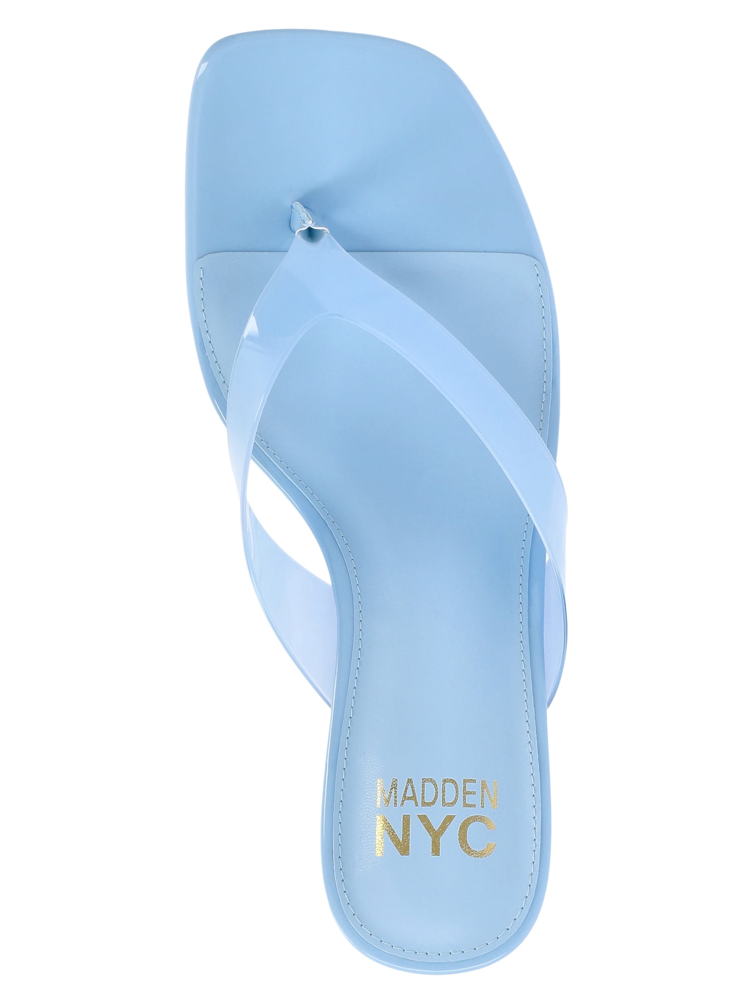 Madden NYC Women's Lucite Thong Sandals