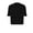 2 Black, variant on SROBPTY Womens T-Shirts Solid Crew Neck Short Sleeve with Cutout Loose Breathable Summer Tops for Everyday Wear