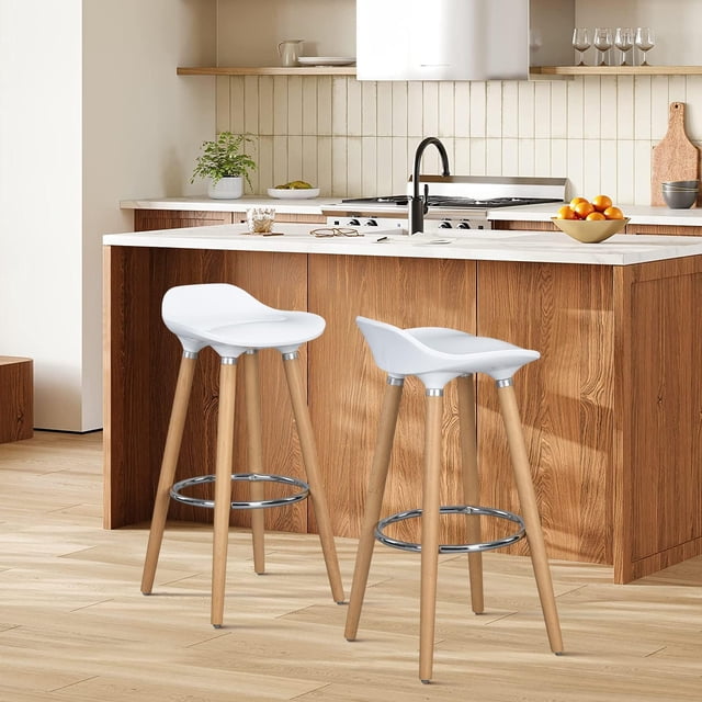 Juego de 2 Taburetes de Bar Banco de Bar para Cocina, Comedor FurnitureR moderno