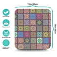 thumbnail image 5 of Washable Rubber Boho Floral Retro Dish Drying Mats for Kitchen Counter Home Large Coffee Bar Pad Accessories and Decor for Utensils Stemware 16''x18'', 5 of 7