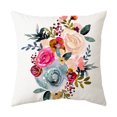 thumbnail image 5 of Juego de 4 fundas de almohada de 18.0 x 18.0 in con flores de acuarela, funda de cojín floral para sofá al aire libre, decoración del hogar JAMW Sencillez, 5 of 5