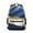 Blue Gold Marble, variant on Blue Gold Marble Backpack for School,Cute School Bag,Schoolbag with Adjustable Shoulder Straps & Padded Back,15.3"x11"x7.1".﻿