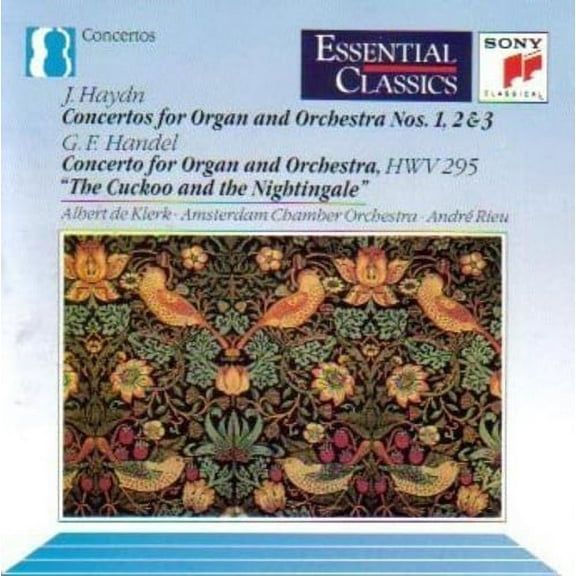 Amsterdam Chamber Orchestra / Rieu / Klerk - Organ Concertoss 1 - Music & Performance - CD