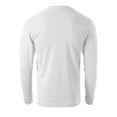 thumbnail image 3 of Men's Premium Crewneck Long Sleeve T-Shirts Classic Fit Mid-Weight Everyday Cotton Shirt, 3 of 6