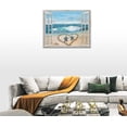 thumbnail image 5 of Beach Bathroom Decor Wall Art Ocean Wave Sea Turtle Pictures Wall Decor Coastal Seascape Canvas Painting Prints Modern Artwork Home Decoration for Bathroom Bedroom Living Room 16"x12", 5 of 6