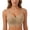 Coffee, variant on Pumping Bra Large Bust Jelly Bras for Women Push Up No Underwire Bra Comfy Soft Buttery Yoga Bralette Everyday Sport Tshirt Brassiere Beige 3X