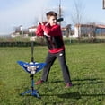 thumbnail image 2 of BaseGoal Camiseta de Béisbol para Niños, Tee de Bateo, Tee de Softball, Tee de Bateo Juvenil, Tee de Teeball, Tee de Viaje, con Caddy de Pelotas Removible, Altura Ajustable Fácil y Bolsa de Transporte, 2 of 5