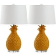 thumbnail image 2 of Safavieh Kelly Pineapple 25.5 in. H Table Lamp, Yellow, Set of 2, 2 of 7