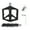 Black, variant on Mountain Bikes Pedals Platform, 9/16In Thread Bike Flat Pedals Antislip Footrest