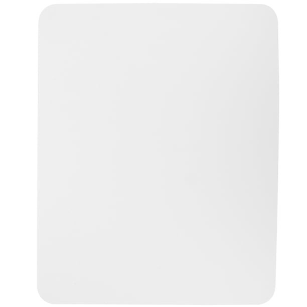 unbranded Mouse Pad Para Laptop Y Escritorio Color Plata Con Base Antideslizante Y Elegante