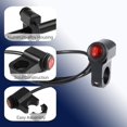 thumbnail image 2 of Colgador de luz impermeable para motocicleta, 12V, 2A, punto antiniebla, encendido y apagado (negro), 2 of 5