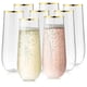 thumbnail image 1 of copas de champán de plástico, copas para bebidas, copas para fiestas, copas irrompibles, 1 of 3