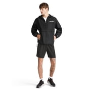 Champion Men’s Stadium Packable Jacket with Script Logo, Standard Fit, Lightweight Water-Resistant Polyester Fabric, Sizes S-4XL