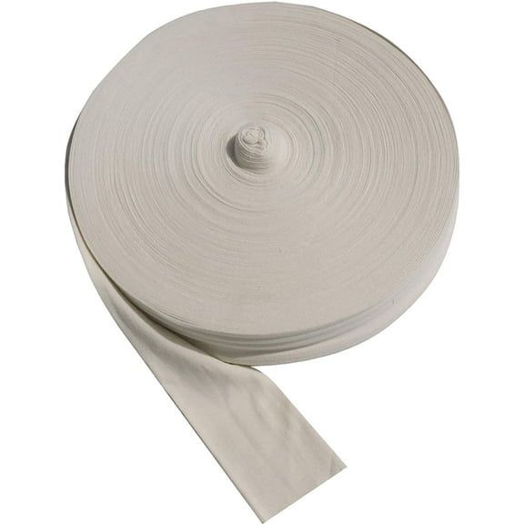 HealthGoodsIn - Cotton Knit Tubular Stockinette, Non-Sterile, Unbleached | Durable and Soft Stockinette for Cast, Splint and Brace for use at Clinics | Moisture Wicking Material (4 inch x 25 yards)