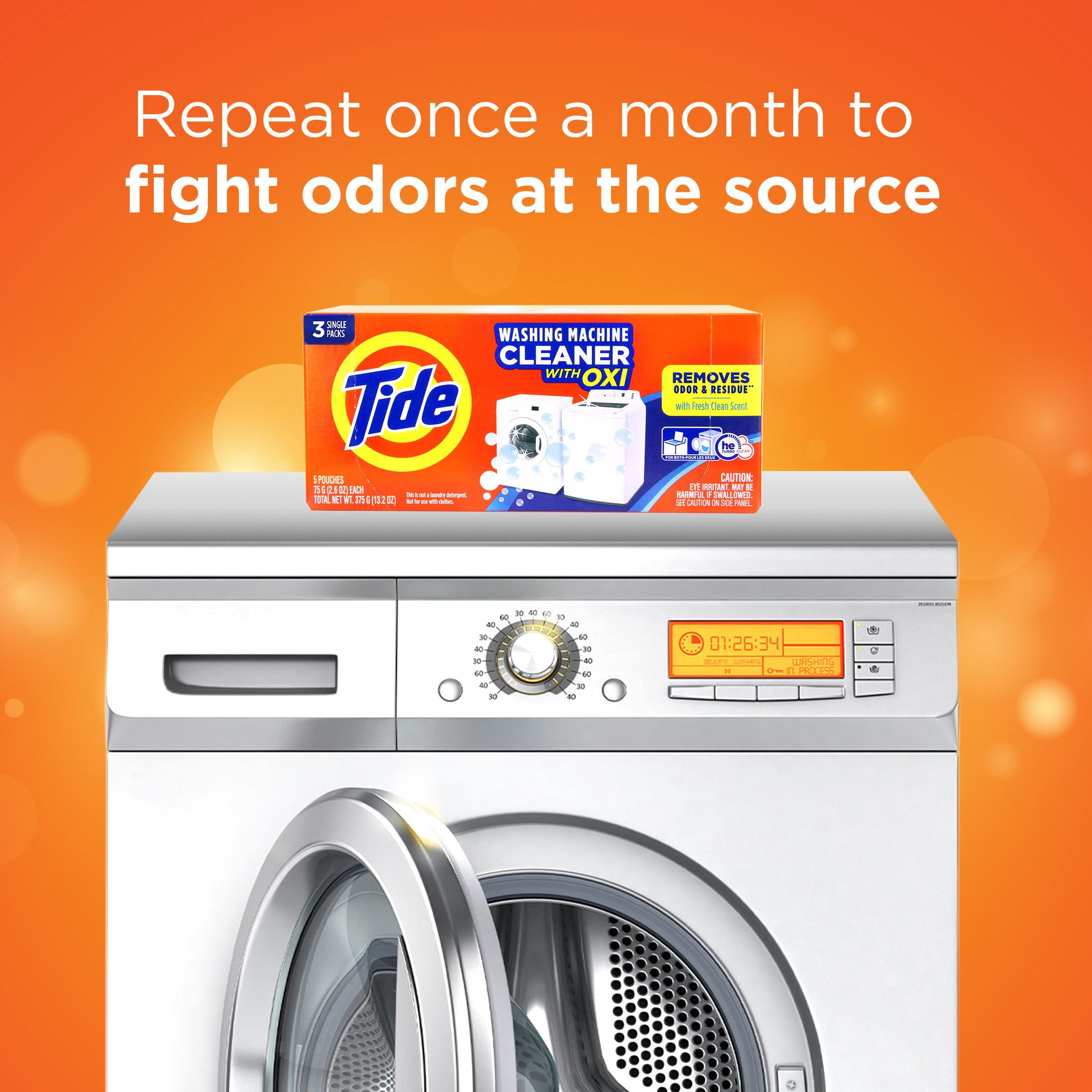 Tide washing machine cleaner discount