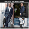 thumbnail image 2 of Bolso Mariconera Hombre Maletin Bandoleras Y Billetera Kit Xtellar negro, 2 of 3