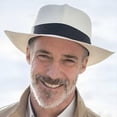 thumbnail image 4 of Classic Panama Hat for Women Men Vintage Fashionable Hat with Wide Brim Outdoor Travel Supply, 4 of 4