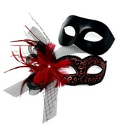 Couple Masquerade Masks Men Women Venetian Mardi Gras Mask For Halloween Cosplay Costume Wedding Party