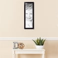 thumbnail image 3 of ArtToFrames 8" x 26" Satin Black Bull Nose Picture Frame, 8x26 inch Black Wood Poster Frame (WOM-1417), 3 of 7