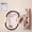 Light Brown, variant on Yoga Ring & Pilates Circle with Dual Grip Pelvic Floor Muscle Trainer Leg Resistance Training Circle for Gym Workout Equipment