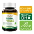 thumbnail image 3 of Lovita Algae Oil, Plant Based DHA Alternative to Fish Oil, Vegan Omega 3 with DHA 200 mg, Supports Heart, Brain & Joint Health, 60 Vegetarian Softgels (Pack of 2), 3 of 5
