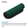 thumbnail image 3 of Uxcell Identifier Suitcase Wrap Accessories Luggage Handle Grips, Green 2 Pack, 3 of 5