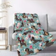 thumbnail image 2 of Dachshund Blanket Gifts Ultra Soft Cozy Throw Flannel Blanket, Lightweight Fuzzy Fleece Blanket Warm Plush Throw Blankets for Couch, Sofa, Bed 30"x40" for Baby, 2 of 6