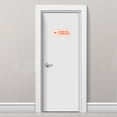 thumbnail image 5 of Uxcell 9"x3" Please Use Other Door Left Arrow Sign Adhesive Door Sticker White, 5 of 5