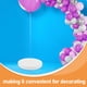 thumbnail image 2 of 2 bases de peso de agua para soporte de columna de globos y arco de globos. Base gruesa rellenable con agua., 2 of 8