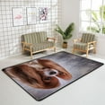 thumbnail image 4 of SKYSONIC Area Rug Cavalier King Charles Spaniel on Vintage Color Nursery Rug Floor Mat Kids Playing Mat 5'x 3'3" (60 x 39 in) for Living Room Bedroom, 4 of 6