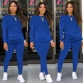 thumbnail image 2 of Ensemble de Yoga pour Femmes Mode Ensemble de Sport 2 Pcs Manches Longues, 2 of 9