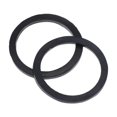 thumbnail image 2 of Rubber Sealing Gasket 2Pcs Flat Rings For Mechanical Applications 1 Inch With Resilience, 2 of 3